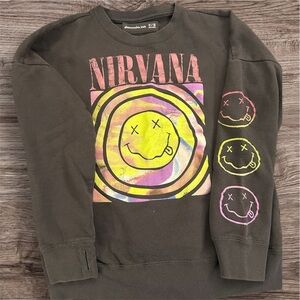 Abercrombie kids 11/12 Nirvana sweatshirt. GUC